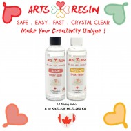 Arts Resin Kit 8 oz / 0.236 ml / 0.260 kg Canadian Brand