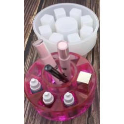 Silicon mold Handmade Makeup Case 14×4.7 Cm
