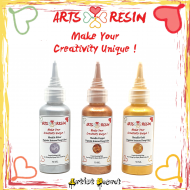 Set 3 Colors Metallic Gold Silver Copper Pegmit 50 ML Intense Deep Color 