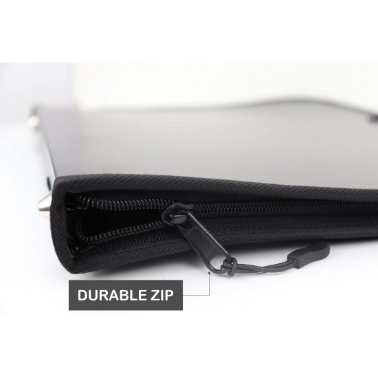 شنطة ملف وسائل بلاستك لحفظ اللوحات والخرائط 5 احجام