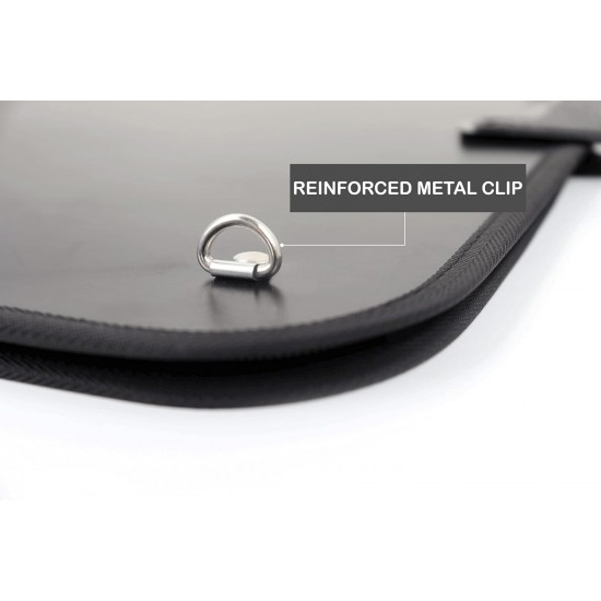 شنطة ملف وسائل بلاستك لحفظ اللوحات والخرائط 5 احجام