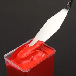 Set of 5 mixing knives in 5 different sizes