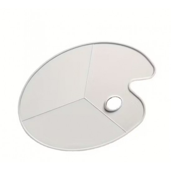 بلته بلاستك 24*30 بيضاوي 3 خانه وسط سادة 