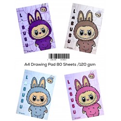 دفتر رسم A4  لابوبو 80 ورقة 120 جرام كانسون فرنسي