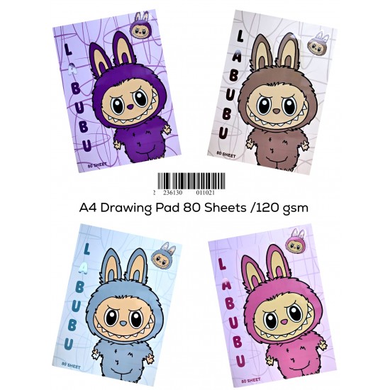 A4 sketchbook for Labobo, 80 sheets, 120 gsm, French Canson