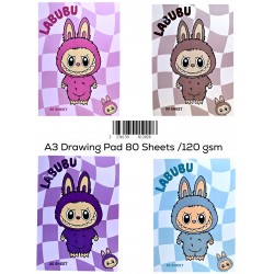 دفتر رسم A3 لابوبو 80 ورقة 120 جرام كانسون فرنسي