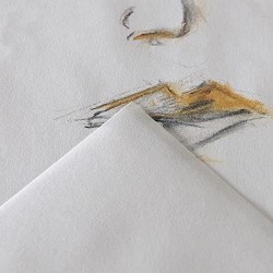 Canson A5-14*21,6cm, One Art Book, Drawing Notebook, Fine Grain, 100gsm, Spiral Notebook, Hardcover, White, 160 pages