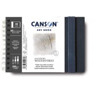 Canson A5 - 18.4*21  Art Book Saunders Waterford  Watercolour Spiral Landscape 300gsm 40 pages