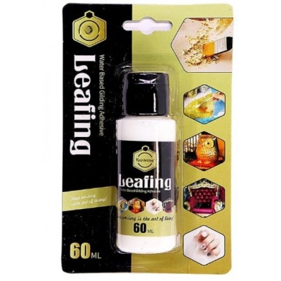 Glue Clear liquid for gilding  leaf foil, 60 ml