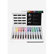 Karin Basic Colors Collection 12 colors Pigment Decobrush