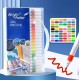 Markers Acrylic 80 colors, quick-drying, with a rubber grip, 