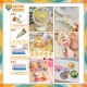 Set of 590 pieces, 32 Colors, 3D Cream Decoden