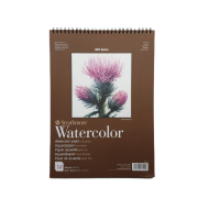 Strathmore A4 Pad Watercolour ( 22.9X30.5 CM x 12 sheets) 300 g/m2 Cold Press natural white paper color 400 Series Heavyweight (12*9 IN)