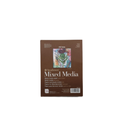 كراسة رسم A5 ستراثمور مكس ميديا 15.2X20.3 سم 300 جرام مصمغ 15 ورقة لون ابيض طبيعي ( 6*8 انش ) كراسة رسم A5 ستراثمور مكس ميديا 15.2X20.3 سم 300 جرام مصمغ 15 ورقة لون ابيض طبيعي ( 6*8 انش )