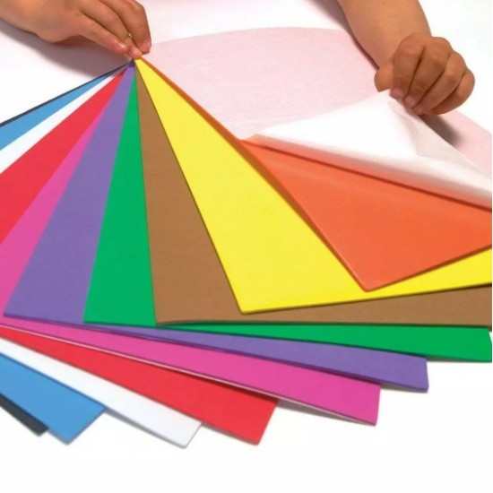 EVA Foam Rubber A4 + A3 with Sticker 10 MIX Color thickness 2MM for crafts