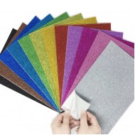 Glitter Rubber A4 + A3 with Sticker EVA Foam 10 MIX Color thickness 2MM for crafts