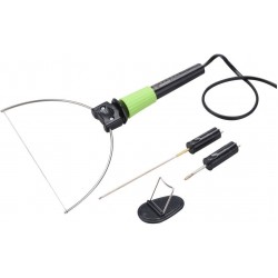 Electric Foam cutter with 3 heads for cutting and burning, with tools