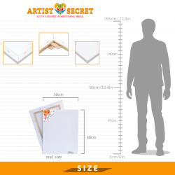 X Canvas 60*50 – 280G 100% COTTON