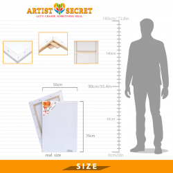 X Canvas 70*50 – 280G 100% COTTON