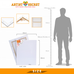 X Canvas 80*60 – 280G 100% COTTON