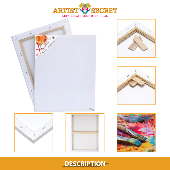 كانفس 50*70 - 280 جرام قطن 100% XCanvas كانفس 50*70 - 280 جرام قطن 100% XCanvas