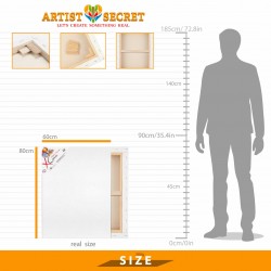 X Canvas 80*60 – 380G 100% COTTON