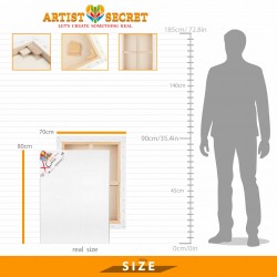 X Canvas 80*70 – 380G 100% COTTON