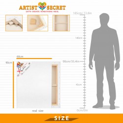 X Canvas 90*60 – 380G 100% COTTON