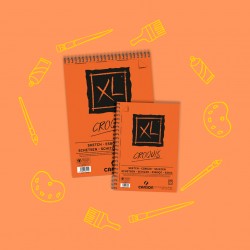 دفتر رسم كانسون سلك XL برتقالي خشن كوركيس 90 غم دفتر رسم كانسون سلك XL برتقالي خشن كوركيس 90 غم