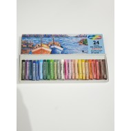 طقم 24 لون اويل باستل سلسة جودة عالية