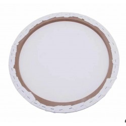 كنفس دائري قطر 30 سم مشدود على خشب كنفس دائري قطر 30 سم مشدود على خشب