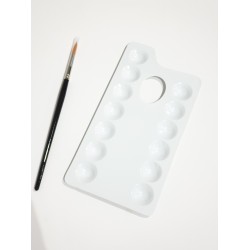 بلتة معدنيه 13 خانة لخلط الأوان