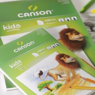 دفتر A4 كانسون اسد مصمغ 30 ورقة 90 جرام