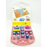 طقم خرامات 16 شكل لتفريغ الورق وعمل اشكال