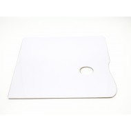 بلتة خشب مربعة سطح املس مقاس 30*24 سم