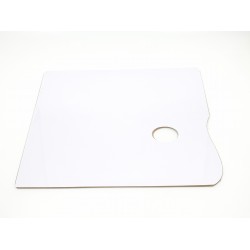 بلتة خشب مربعة سطح املس مقاس 30*24 سم