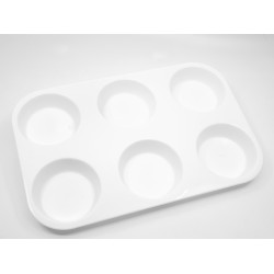 بلتة بلاستك 6 خانات  مقاس 27*18 سم