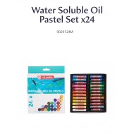 طقم 24 لون زيتية باستيل قابلة للذوبان بالماء من رويال تالنس