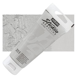 Silver 100ml Acrylic High Viscosity Paints Studio Pebeo French
