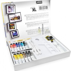 Set 23 Piece Set XL Professional Studio Oil Colors Complete Set Pebeo 
