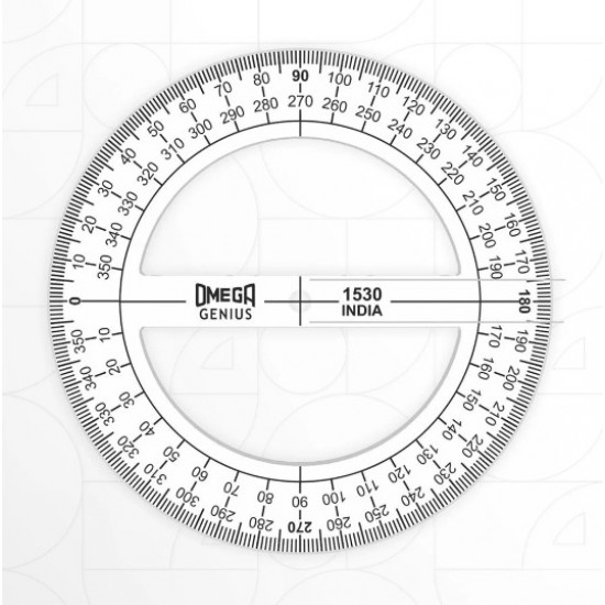 مسطرة منقلة دائرية 360 درجة