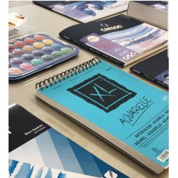 دفتر رسم كانسون سلك XL تركواز خشن اكيورل 300 غم دفتر رسم كانسون سلك XL تركواز خشن اكيورل 300 غم