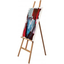 ستاند حجم 83X65X162 سم حامل لوحات خشب الخيزران كون
