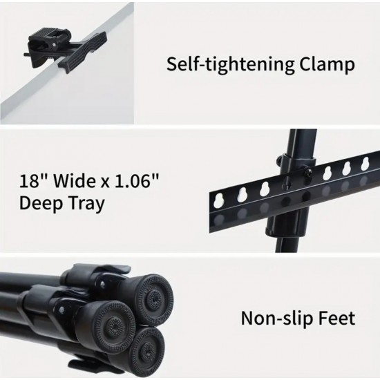 150cm Stand, Aluminum Tripod Telescopic Panel Stand