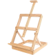 96cm adjustable and foldable table stand, beech wood panel holder Easel