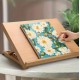 A2 size 42*59.4 table stand, adjustable and foldable, beech wood plate holder
