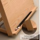 A2 size 42*59.4 table stand, adjustable and foldable, beech wood plate holder