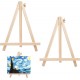 2 PCS Mini Table Easels 18 x 24 cm Wooden 