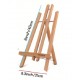 Table Easels 40 cm Wooden Table Easels  Foldable f