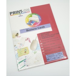 ورق طابعة ملونة بزنس كارد ابيض 200 غم 10 ورقة CANSON ورق طابعة ملونة بزنس كارد ابيض 200 غم 10 ورقة CANSON